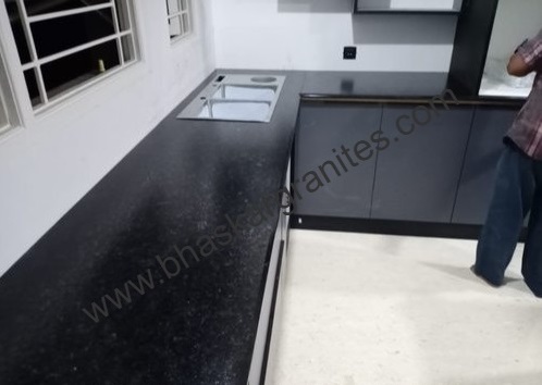 Black kitchen Countertop